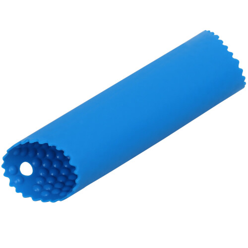 TRIXES Silicone Garlic Peeler Stripper Tube Kitchen Accessory Blue