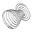 TRIXES 6 x Stainless Steel Wire Spiral Spring Egg Cups 7