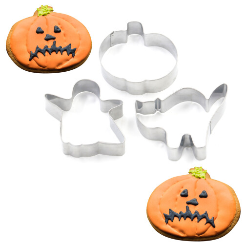 TRIXES Halloween Cookie Cutters | Halloween Baking Tools