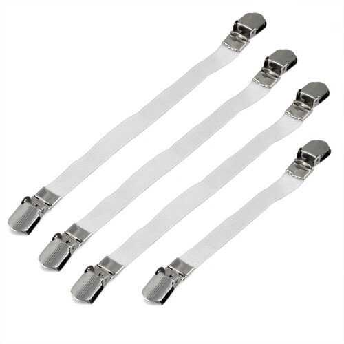 TRIXES X 4 Ironing Board Cover Clips Elastic Fasteners Braces