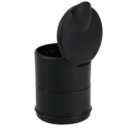 TRIXES Plastic Cup Holder Ash Tray with Lid and LED 1
