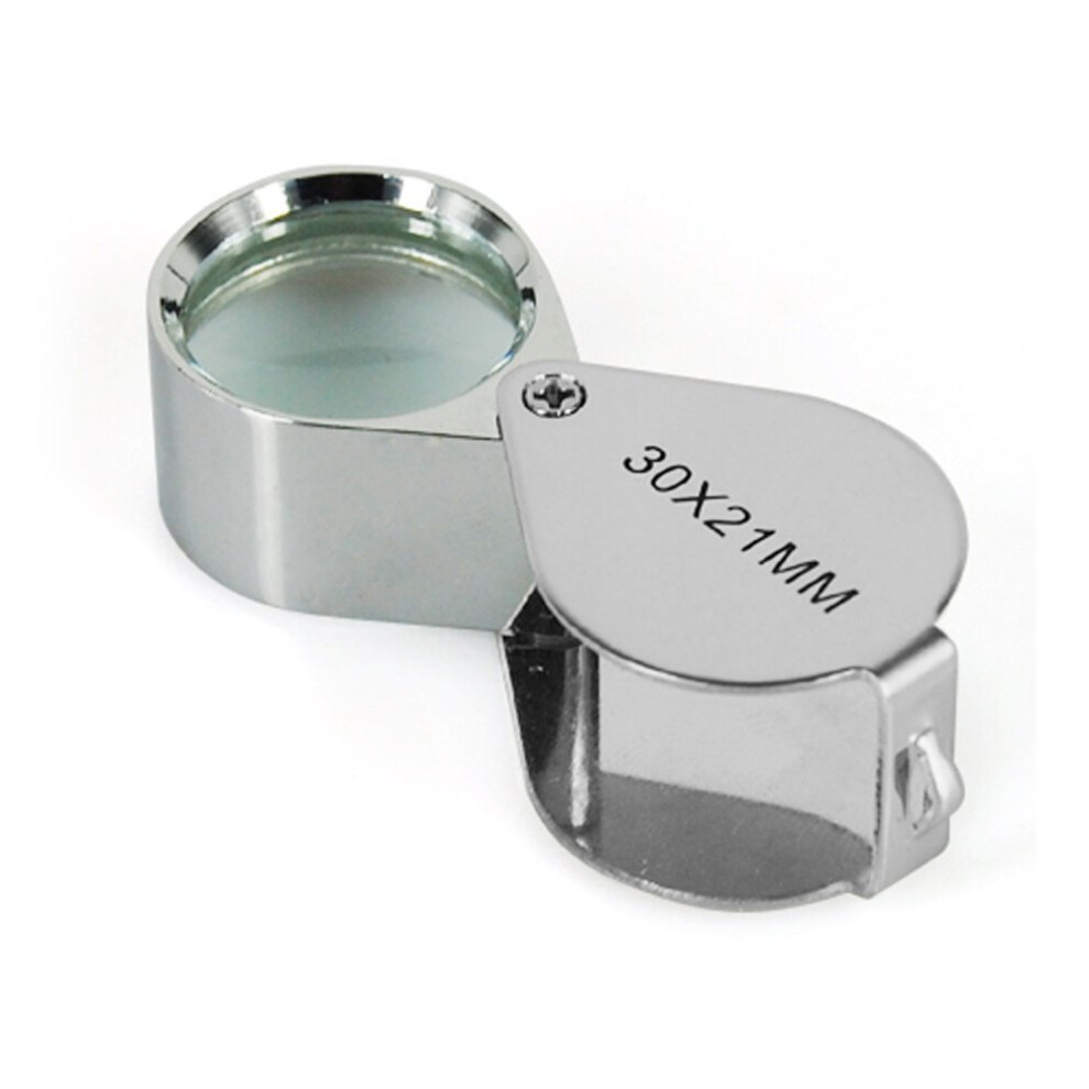 Jewellers Loupe 30 x 21mm Glass Jewellery Magnifier Eye Lens - By DIGIFLEX