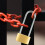TRIXES Extra Long Shackle Padlock 120mm Long Lock 3 Keys safe Garage 3