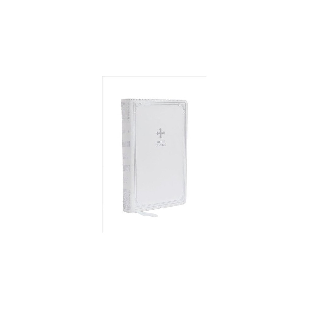 NRSV, Catholic Bible, Gift Edition, Leathersoft, White, Comfort Print