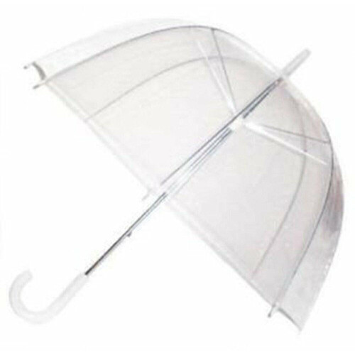 23â Dome Clear Transparent Umbrella