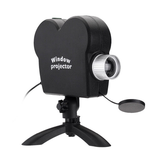 Christmas Xmas Light Santa Window Projector Movies Lamps Display