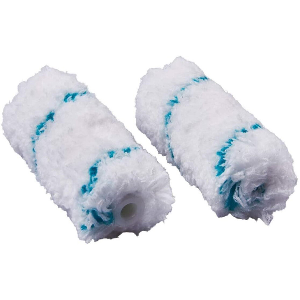 2pc 4" Long Pile (18mm) Roller Sleeve - Microfibre-image-OPC-P62DK6D-NEW