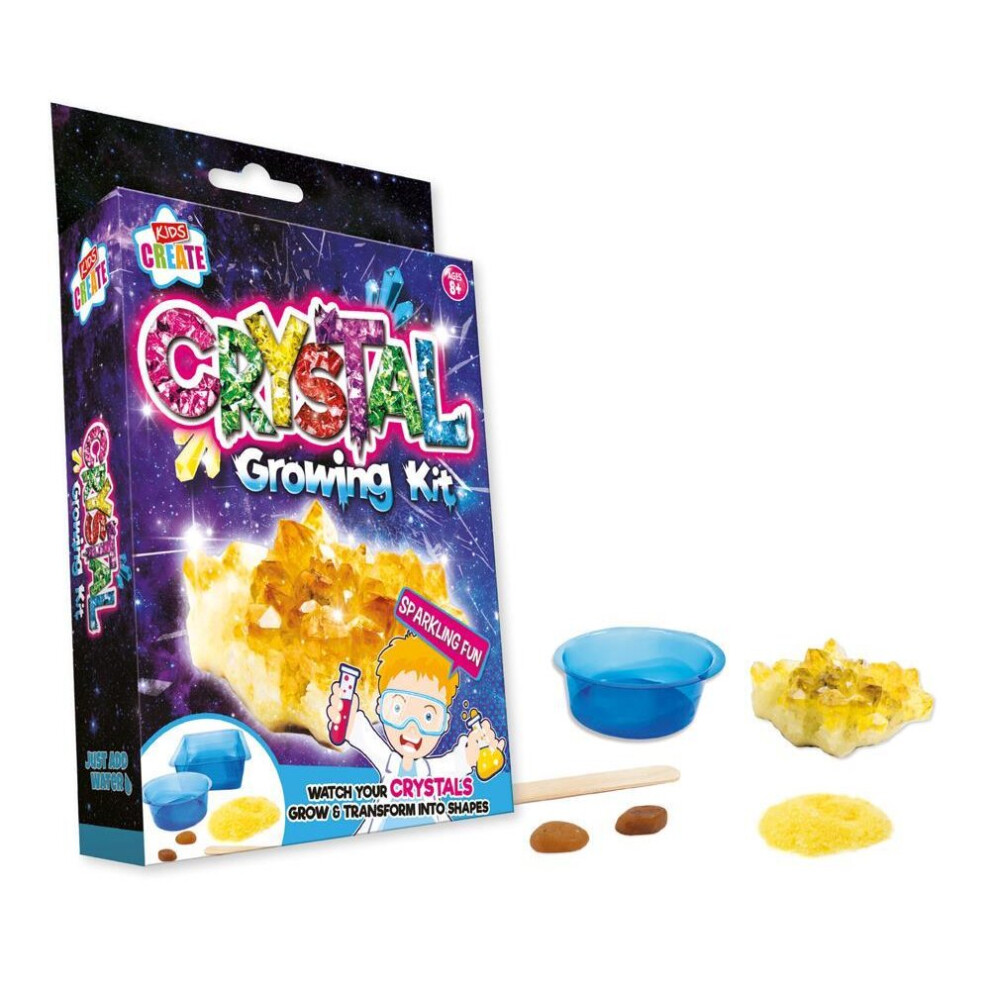 Mantraraj Childrens Make Your Own Growing Crystals Charms Science Experiment Kit Set Toy