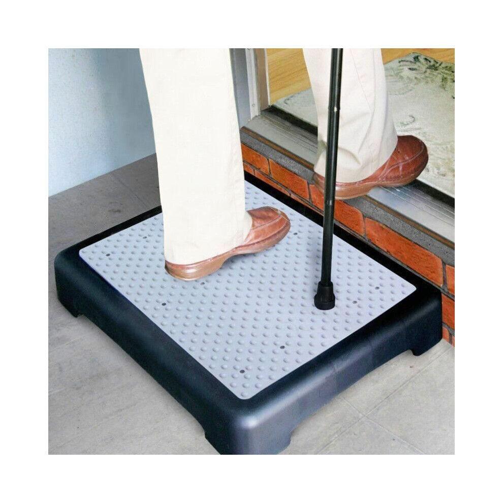 Mantraraj Half Step Antislip Disability Climb Door Walking Mobility Aid Xlarg Platform