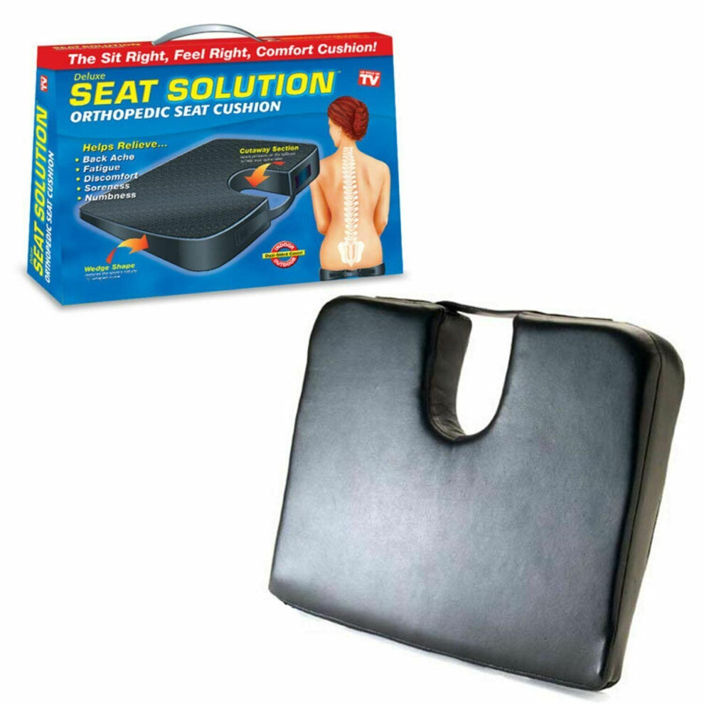 Mantraraj Orthopaedic Seat Cushion Wedge Tailbone Pillow Coccyx Spine Pain Relief Solution