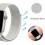 (Navy Blue, 40mm) Band Strap For Apple Watch Adjustable Waterproof Braided Nylon Material 6