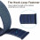 (Navy Blue, 40mm) Band Strap For Apple Watch Adjustable Waterproof Braided Nylon Material 5