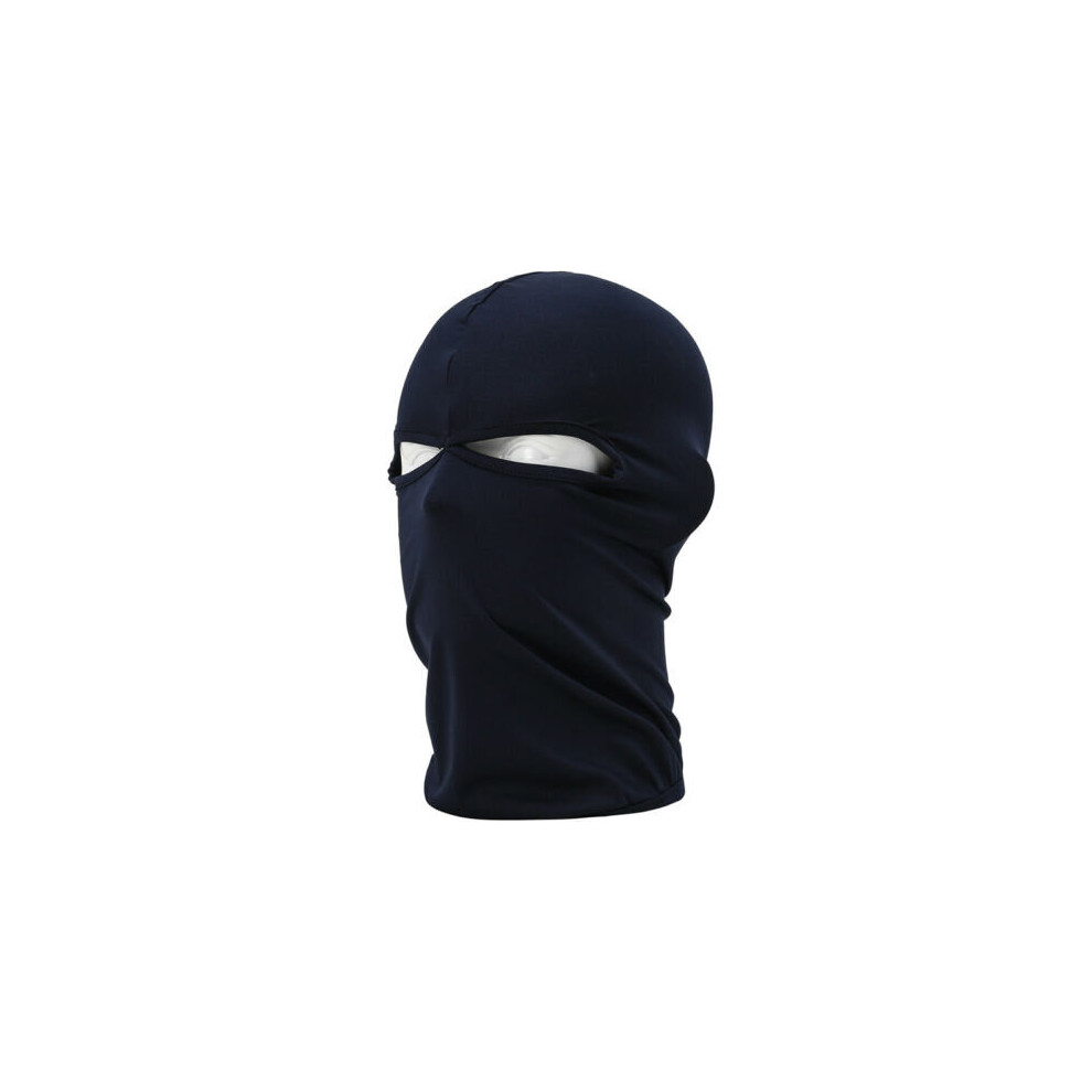 (Dark ) Ski Full Face Mask Sun Shield Motorcycle Cycling Balaclava Neck Warmer Helmet Thin Blue 683546709394