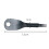 TRIXES Black Screwdriver Keyring Phillips and Flathead Tool 2
