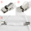 TRIXES X 4 Ironing Board Cover Clips Elastic Fasteners Braces 8