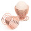 TRIXES 2 x Rose Gold Steel Wire Spiral Spring Egg Cups 4