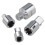 DIGIFLEX 4pc Socket Ratchet Tool Converter Reducers Adaptors 1/2" 3/8" 1/4" Set 8