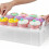 Gr8 Home 3 Tier Stackable Cupcake Carrier Box Muffin Cake Holder Plastic Clear Container 5