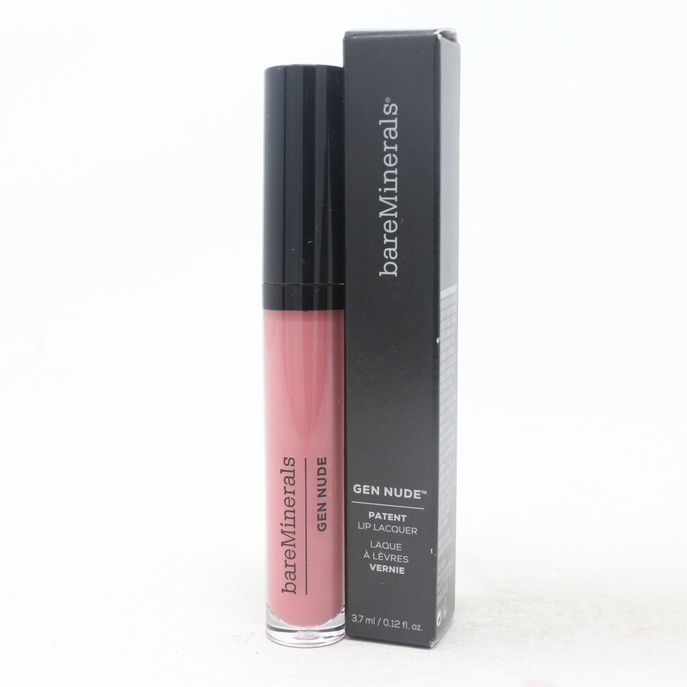 (Besite) Bareminerals Gen Nude Patent Lip Lacquer  0.12oz/3.7ml New With Box