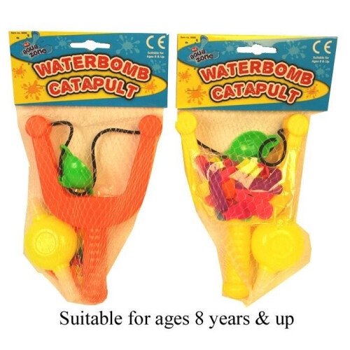 Water Bomb Catapult With Water Bomb Baloons - 2 Assorted Colours 2