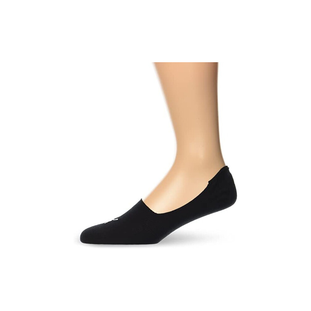 (Black, 2) 2 pairs Puma Unisex Footie- Black 2.5-5 35/38