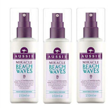 3 x Aussie Miracle Beach Waves Spray, 150 ml