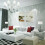 10M 3D Crescent Wave Stripes Embossed Design Non-woven Wallpaper Roll Modern 6