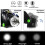 Bright LED HeadlampHead Torch Light Zoom 18650 Batteries Chargeable 3