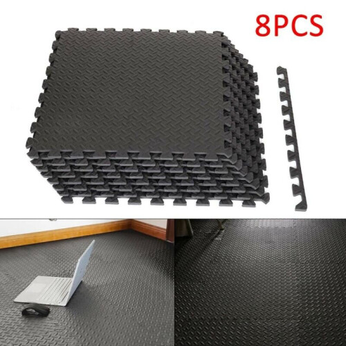 Interlocking Heavy Duty EVA Foam Gym Flooring Floor Mat Tiles 60X60CM