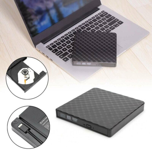 USB 3.0 Drive DVD CD RW Drive Burner Copier Writer Reader Rewriter