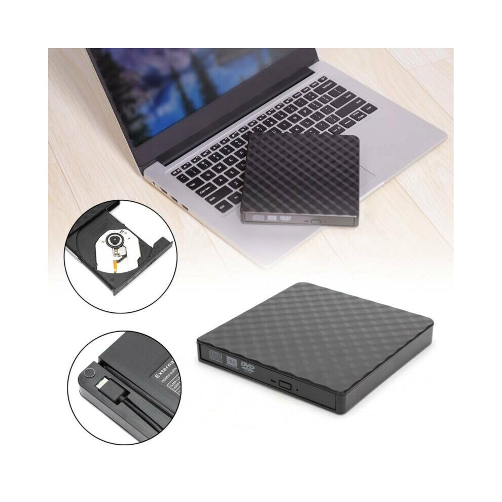 Usb 3.0 Drive Dvd Cd Rw Drive Burner Copier Writer Reader Rewriter 613310303343