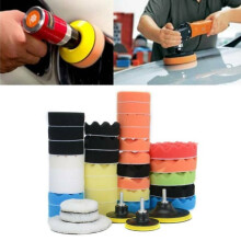 39x Car Polisher Gross Polishing Pads for Drill Sponge Buffer Waxing