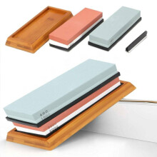 400/1000+3000/8000 Grit Premium Whetstone Cut Sharpening Wet Stone Set