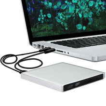External DVD CD ROM Disc Burner Combo Drive Reader Windows 07/08/10