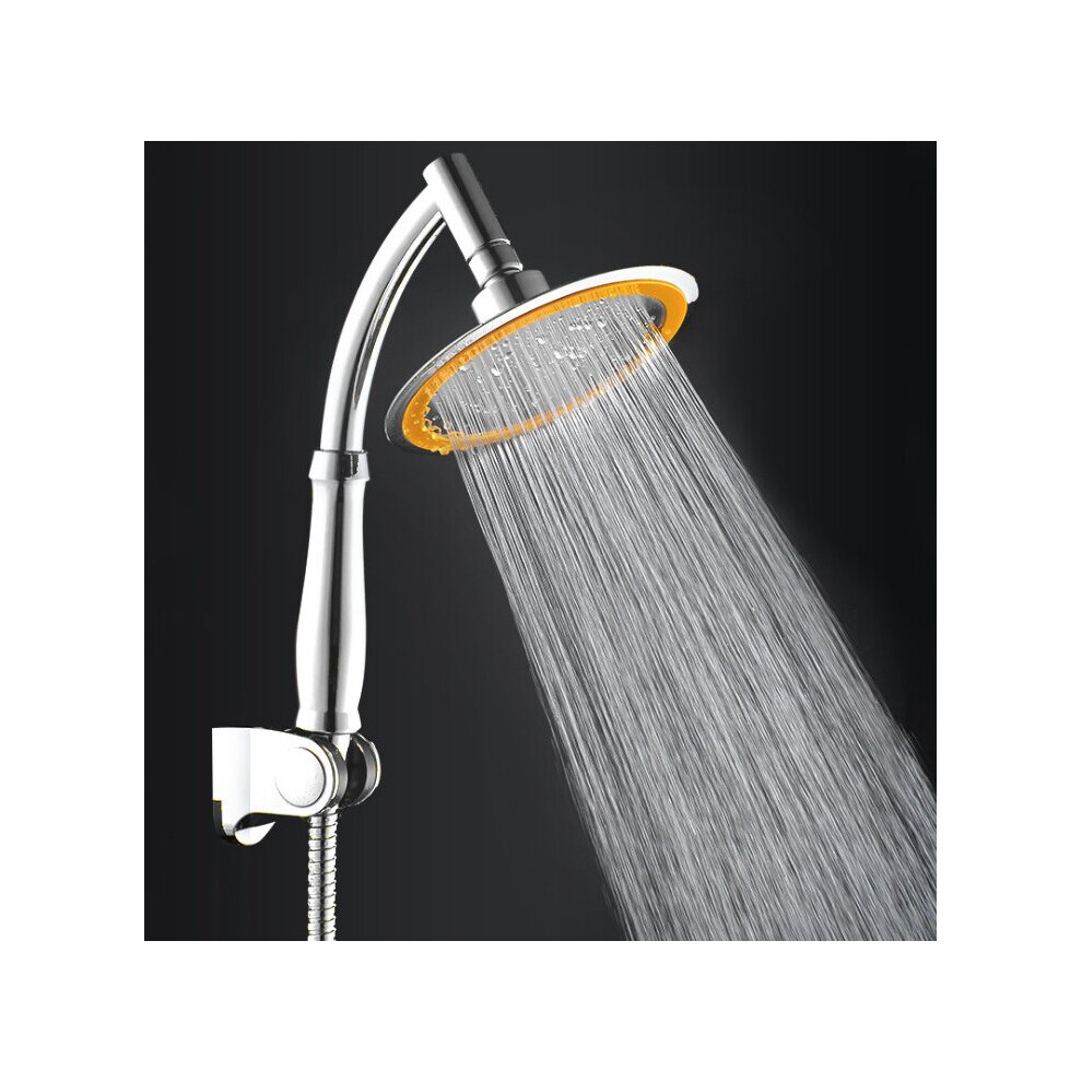Large High Turbo Pressure Shower HeadBath Powerful Energy Water Saving