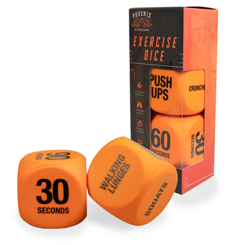 Fitness Routine Exercise Dice