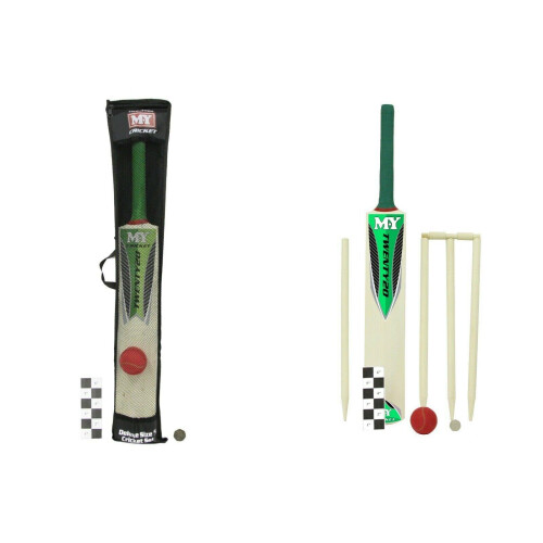KT - Größe 5 Cricket Set in Mesh-Tragetasche 2