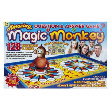NEW MAGIC MONKEY QUESTION & ANSWER GAME XMAS KIDS GIFT TOY FAMILY ACTIVITY PARTY