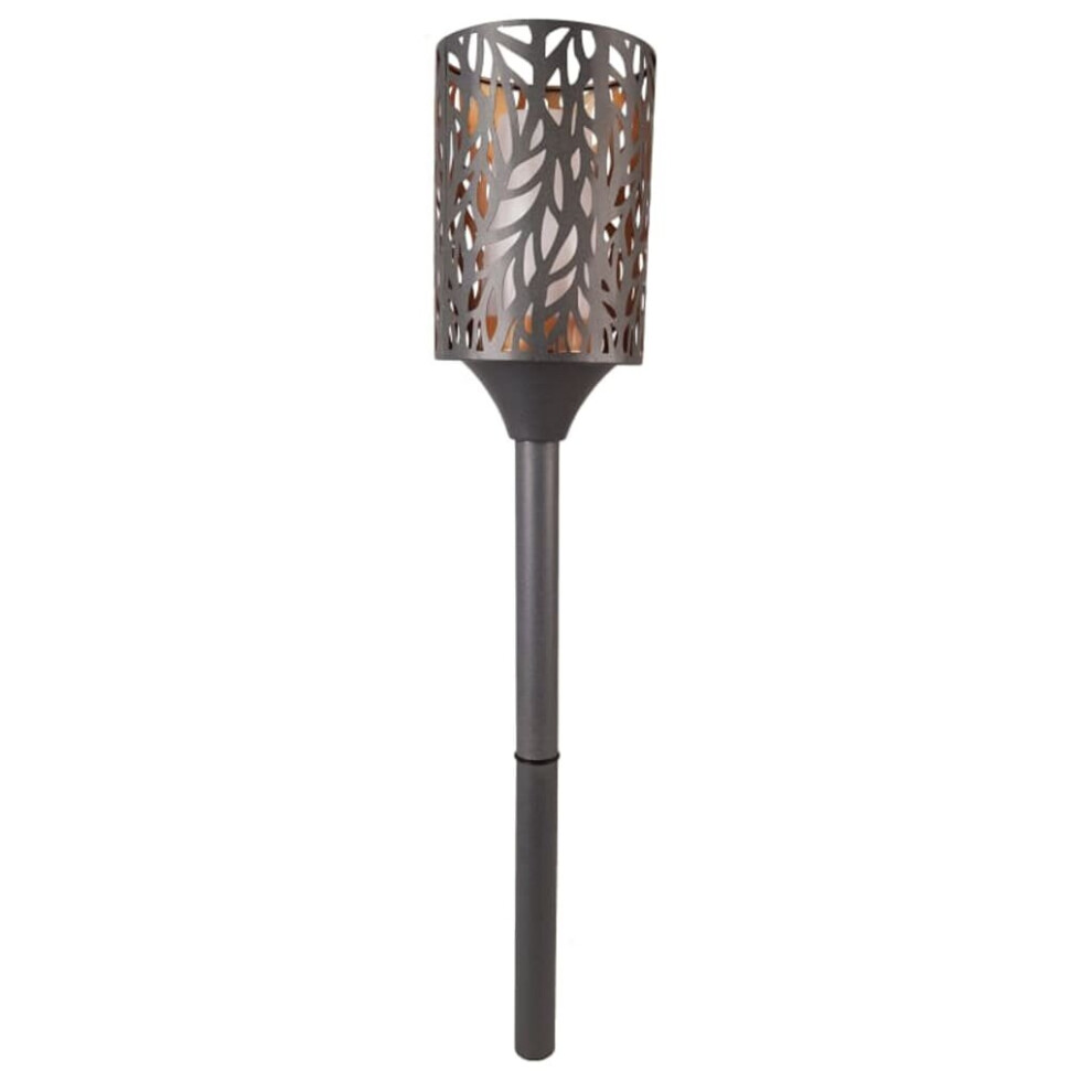 Luxform LED Garden Light Cylinder Outdoor Path Yard Walkway Post Ornament Lamp