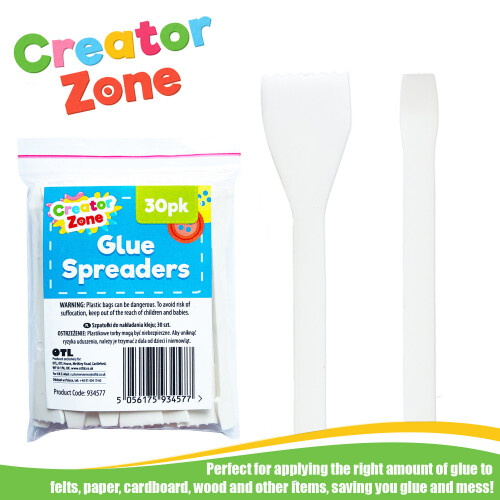 30pk Glue Spreader Set | High Quality White Glue Sticks 2