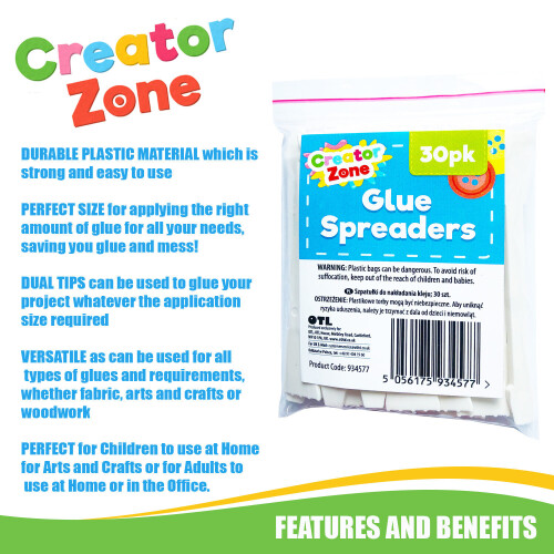 30pk Glue Spreader Set | High Quality White Glue Sticks 1