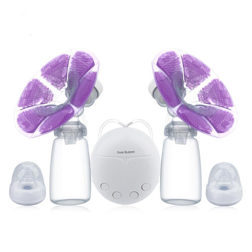 2 Powerful Double Intelligent Microcomputer USB Electric Breast Pump with Milk B