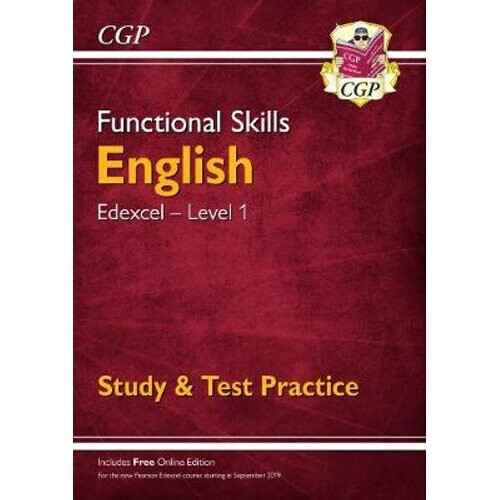New Functional Skills English: Edexcel Level 1 - Study & Test Practice (for 2020 & beyond)