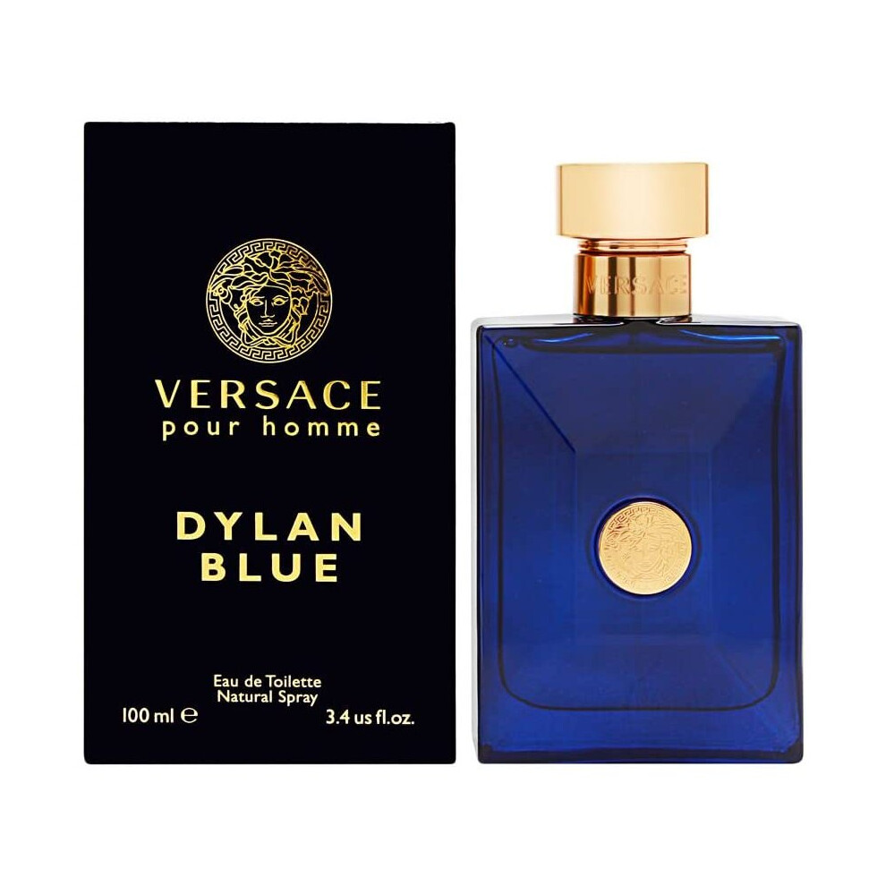 Versace Pour Homme Dylan Blue Eau De Toilette A woody Aromatic Fragrance from Versace. For Men 100 ML