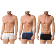 (S) DIESEL UMBX SHAWN 0GAPG Mens Boxer Shorts 3 Pack Stretch Trunks Cotton Underwear