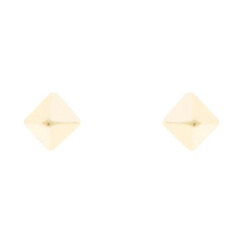 Karen Millen Geo Stud Earrings, Gold 1