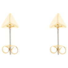 Karen Millen Geo Stud Earrings, Gold