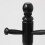 6-Hooks Beech Wood Mug Tree Rack Holder, Black Finish — 8908, Space-Saving Kitchen Cup Organizer 5