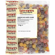 Taveners American Hard Gums Sweets 3kg