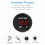 Ranpo Mini Waterproof Voltmeter with LED Digital Display Voltage Meter DC 12V-24V Universal for Car 4